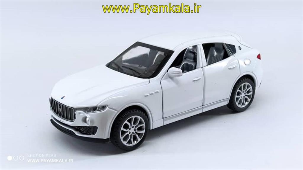 ماشین مازراتی لوانته شش درب بازشو (MASERATI LEVANNTE BY DIECAST REPLICA) سفید